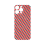 プレミアムパネル with MagSafe［ Small Stripe - Red × Black ］