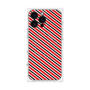 プレミアムパネル with MagSafe［ Small Stripe - Red × Black ］