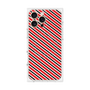 プレミアムパネル with MagSafe［ Small Stripe - Red × Black ］