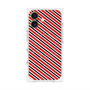 プレミアムパネル with MagSafe［ Small Stripe - Red × Black ］