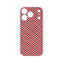 プレミアムパネル with MagSafe［ Small Stripe - Red × Black ］