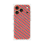 プレミアムパネル with MagSafe［ Small Stripe - Red × Black ］
