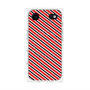 プレミアムパネル with MagSafe［ Small Stripe - Red × Black ］