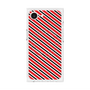 プレミアムパネル with MagSafe［ Small Stripe - Red × Black ］