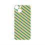 プレミアムパネル with MagSafe［ Small Stripe - Green × Orange ］