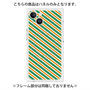 プレミアムパネル with MagSafe［ Small Stripe - Green × Orange ］
