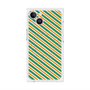 プレミアムパネル with MagSafe［ Small Stripe - Green × Orange ］