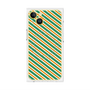 プレミアムパネル with MagSafe［ Small Stripe - Green × Orange ］