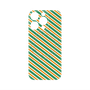 プレミアムパネル with MagSafe［ Small Stripe - Green × Orange ］