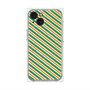 プレミアムパネル with MagSafe［ Small Stripe - Green × Orange ］