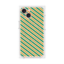 プレミアムパネル with MagSafe［ Small Stripe - Green × Orange ］
