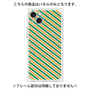 プレミアムパネル with MagSafe［ Small Stripe - Green × Orange ］
