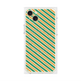 プレミアムパネル with MagSafe［ Small Stripe - Green × Orange ］