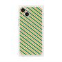 プレミアムパネル with MagSafe［ Small Stripe - Green × Orange ］