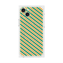 プレミアムパネル with MagSafe［ Small Stripe - Green × Orange ］