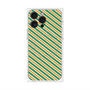 プレミアムパネル with MagSafe［ Small Stripe - Green × Orange ］