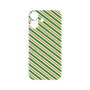 プレミアムパネル with MagSafe［ Small Stripe - Green × Orange ］
