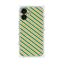 プレミアムパネル with MagSafe［ Small Stripe - Green × Orange ］