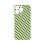 プレミアムパネル with MagSafe［ Small Stripe - Green × Orange ］