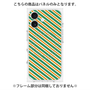 プレミアムパネル with MagSafe［ Small Stripe - Green × Orange ］