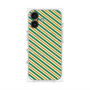 プレミアムパネル with MagSafe［ Small Stripe - Green × Orange ］