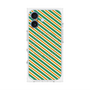 プレミアムパネル with MagSafe［ Small Stripe - Green × Orange ］