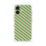プレミアムパネル with MagSafe［ Small Stripe - Green × Orange ］
