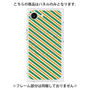 プレミアムパネル with MagSafe［ Small Stripe - Green × Orange ］