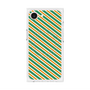プレミアムパネル with MagSafe［ Small Stripe - Green × Orange ］
