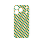 プレミアムパネル with MagSafe［ Small Stripe - Green × Orange ］