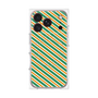 プレミアムパネル with MagSafe［ Small Stripe - Green × Orange ］
