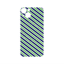 プレミアムパネル with MagSafe［ Small Stripe - Navy × Green ］