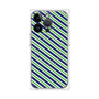 プレミアムパネル with MagSafe［ Small Stripe - Navy × Green ］