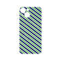 プレミアムパネル with MagSafe［ Small Stripe - Navy × Green ］