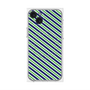 プレミアムパネル with MagSafe［ Small Stripe - Navy × Green ］
