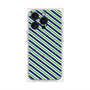 プレミアムパネル with MagSafe［ Small Stripe - Navy × Green ］