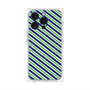 プレミアムパネル with MagSafe［ Small Stripe - Navy × Green ］