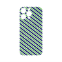 プレミアムパネル with MagSafe［ Small Stripe - Navy × Green ］