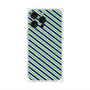 プレミアムパネル with MagSafe［ Small Stripe - Navy × Green ］
