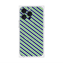 プレミアムパネル with MagSafe［ Small Stripe - Navy × Green ］