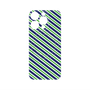 プレミアムパネル with MagSafe［ Small Stripe - Navy × Green ］