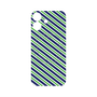 プレミアムパネル with MagSafe［ Small Stripe - Navy × Green ］
