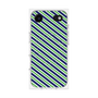 プレミアムパネル with MagSafe［ Small Stripe - Navy × Green ］