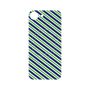 プレミアムパネル with MagSafe［ Small Stripe - Navy × Green ］