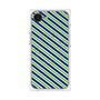 プレミアムパネル with MagSafe［ Small Stripe - Navy × Green ］