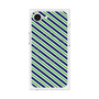 プレミアムパネル with MagSafe［ Small Stripe - Navy × Green ］