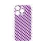 プレミアムパネル with MagSafe［ Small Stripe - Purple × Pink ］