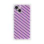 プレミアムパネル with MagSafe［ Small Stripe - Purple × Pink ］
