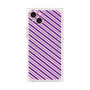 プレミアムパネル with MagSafe［ Small Stripe - Purple × Pink ］