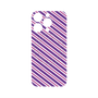 プレミアムパネル with MagSafe［ Small Stripe - Purple × Pink ］